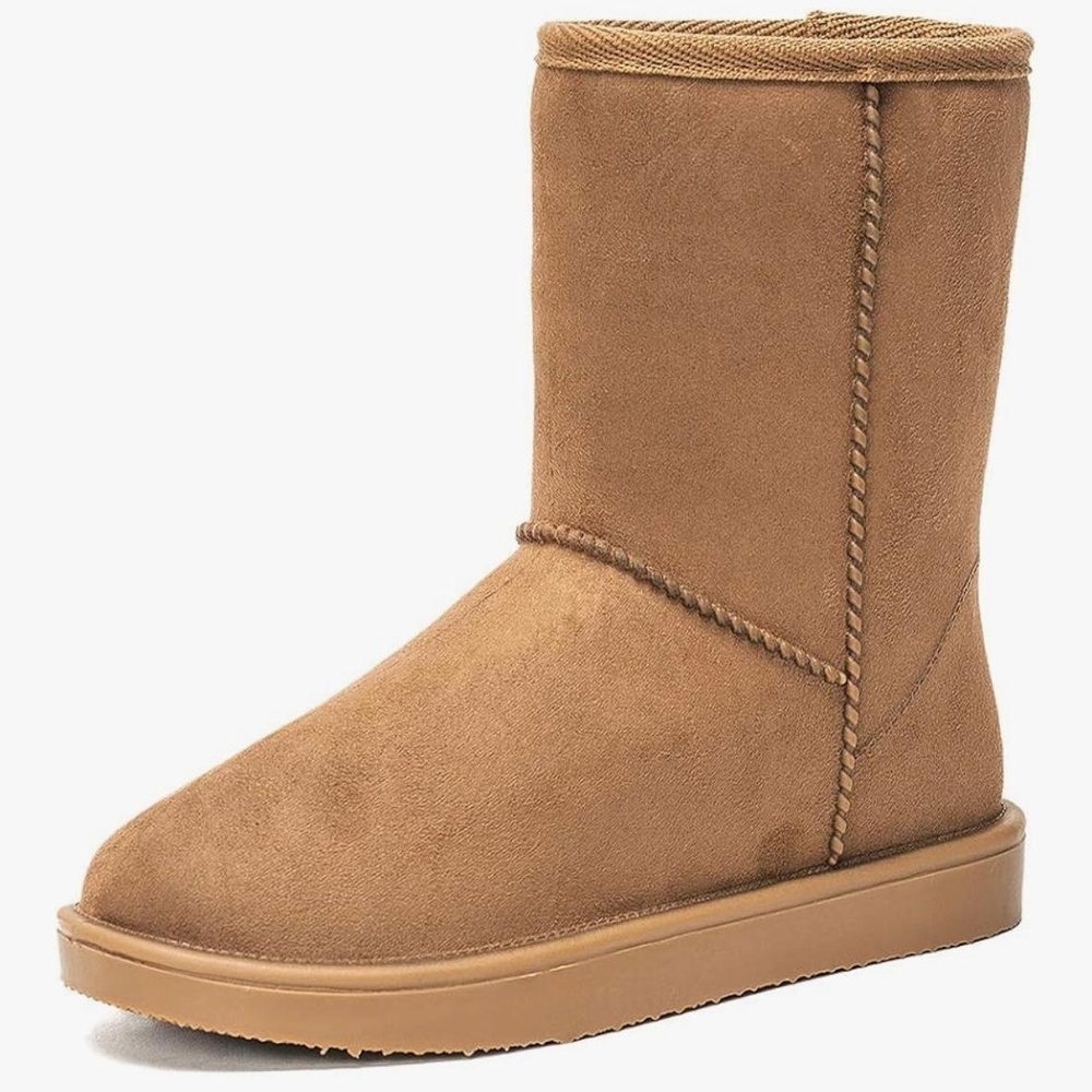Cozy Tan Winter Boots for Women